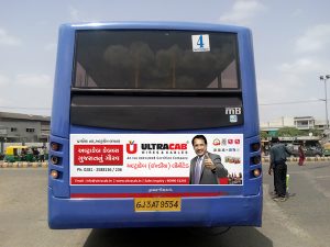 Rajkot City Bus Advertisement – Strawberry House